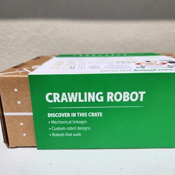 NEW KiwiCo. Kiwi Co. Crawling Robot Crab Science Kit Craft Engineering EASTER To - Picture 3 of 13